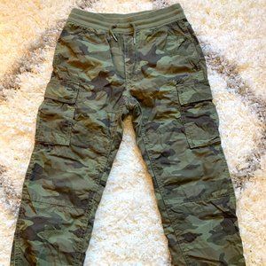 (Sold) GAP Kids Boys Cargo Lined Pull-On Pants.